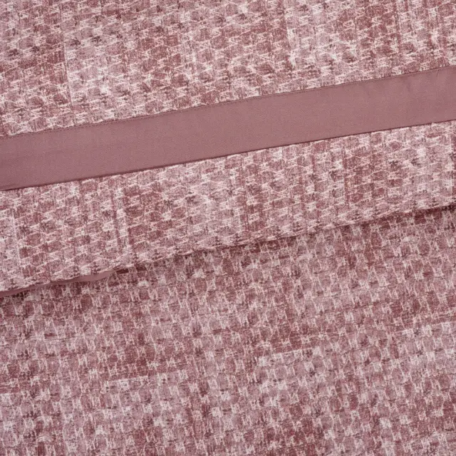 Das Home Παπλωματοθηκη Σετ Υπερδιπλη Executive 1687 Cream - Dark Rose Cream - Dark Rose 2