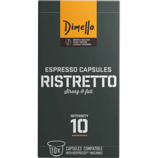 Dimello Ristretto Κάψουλες Nespresso 10τμχ