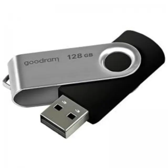 USB 2.0 Flash Disk GoodRam UTS2 USB A 20MB/s 128GB Μαύρο N71325 2