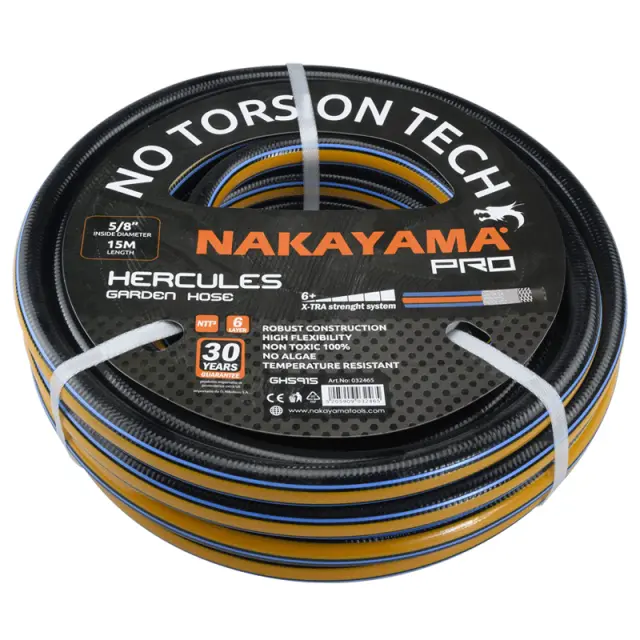 NAKAYAMA PRO GH5905 - ΛΑΣΤΙΧΟ HERCULES 6 ΕΠΙΣΤΡΩΣΕΙΣ 25Μ 1/2'' (032441)