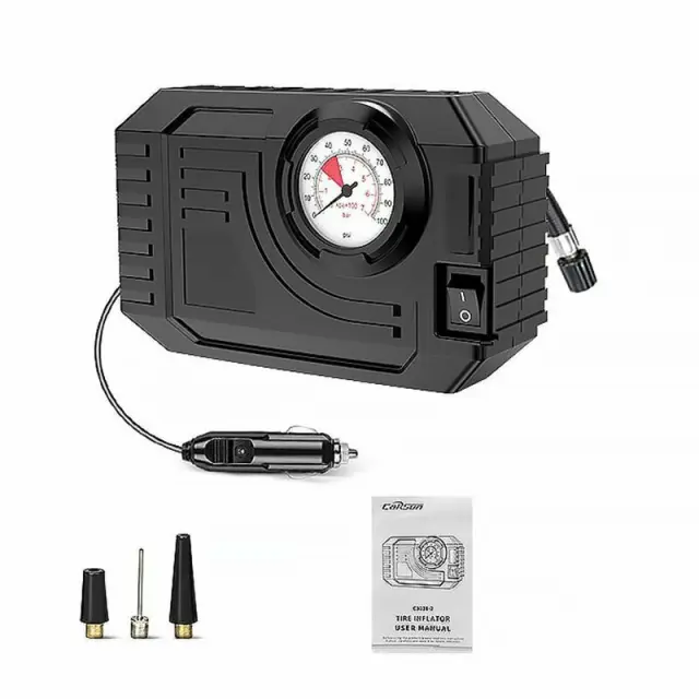 Carsun Τρόμπα Αυτοκινήτου 150PSI με Καλώδιο Αναπτήρα 12V C3011-2 2