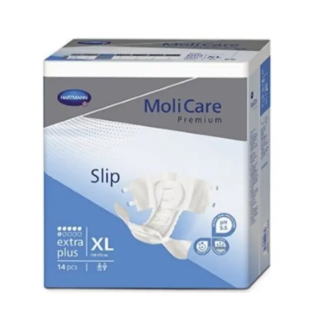 HARTMANN Molicare Premium Slip Extra plus Πάνες ημέρας Νο Extra Large(169948) 14τεμ.