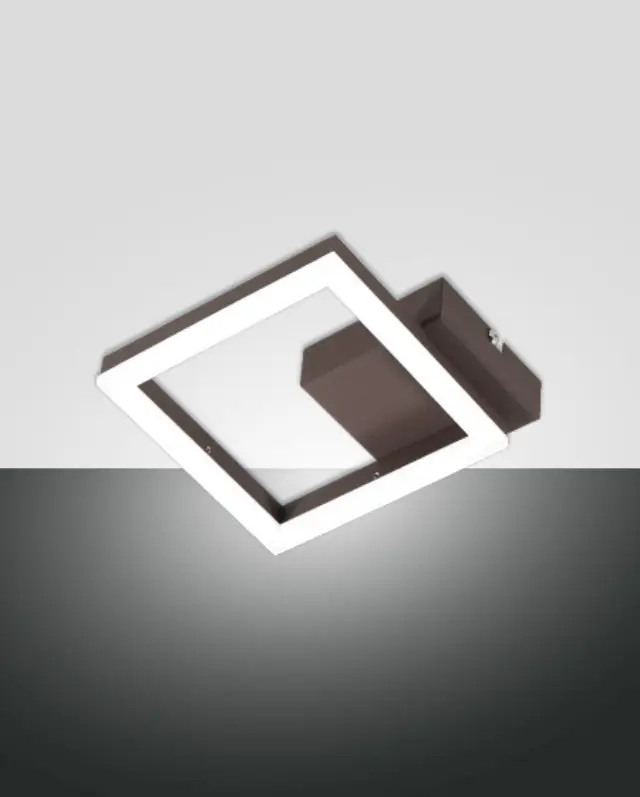 Bard 3394-24 φωτιστικό τοίχου 18x18 τετράγωνο led Corten