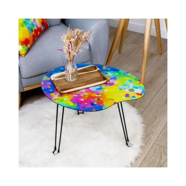 Pylones Folding Table / Πτυσσόμενο Τραπεζάκι Γυάλινο: A Pied d' Oeuvre 3