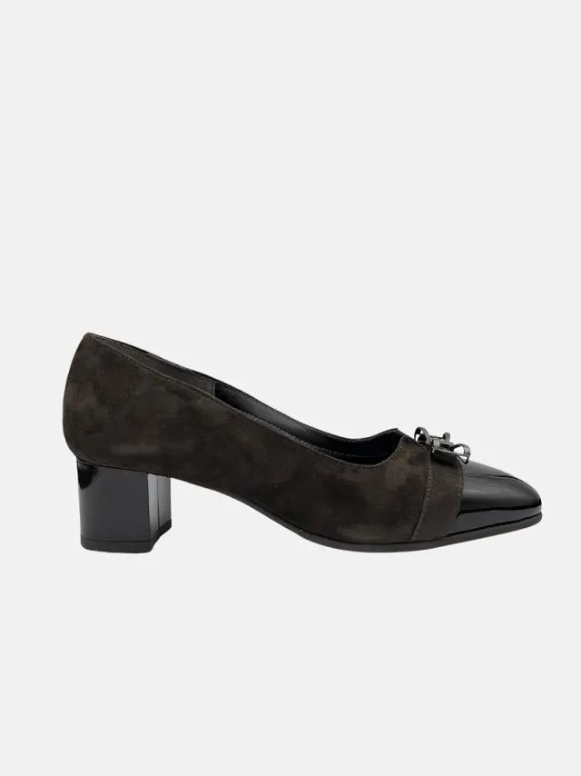 Soffice Sogno Γόβες Γυναικείο δέρμα Nubuck/δέρμα λουστρίνι Καφέ ASS/9632 T/MORO 3