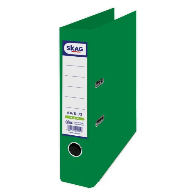 Κλασέρ με Μηχανισμό Skag Economy P.P. 8x32x28cm Πράσινο