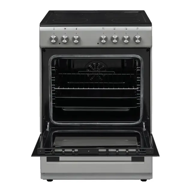 Κουζίνα Ηλεκτρική Κεραμική 69lt Π60cm Inox VOX CHT 6105 S 3