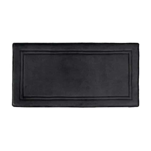 Σετ Ταπέτα Κρεβατοκάμαρας 2 Τεμαχίων Guy Laroche Softy Black 60x120 3