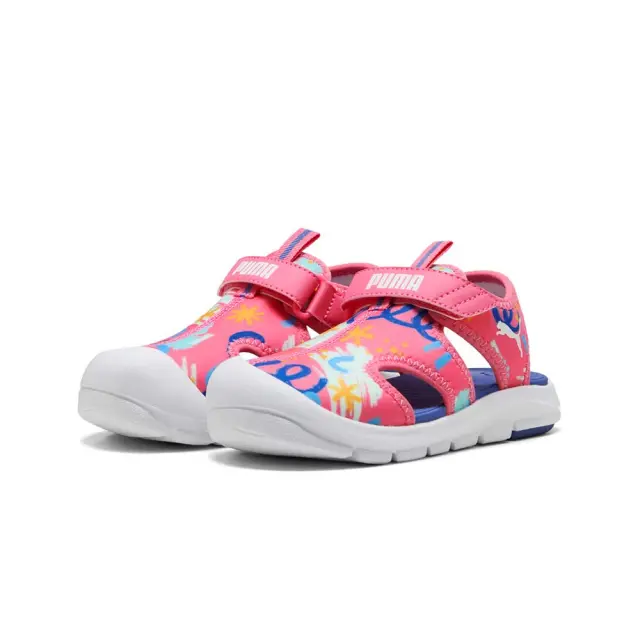 Puma Unisex Fun Racer Allover Print Sandal (PS) Κοραλί 401693-02 (Puma) 3