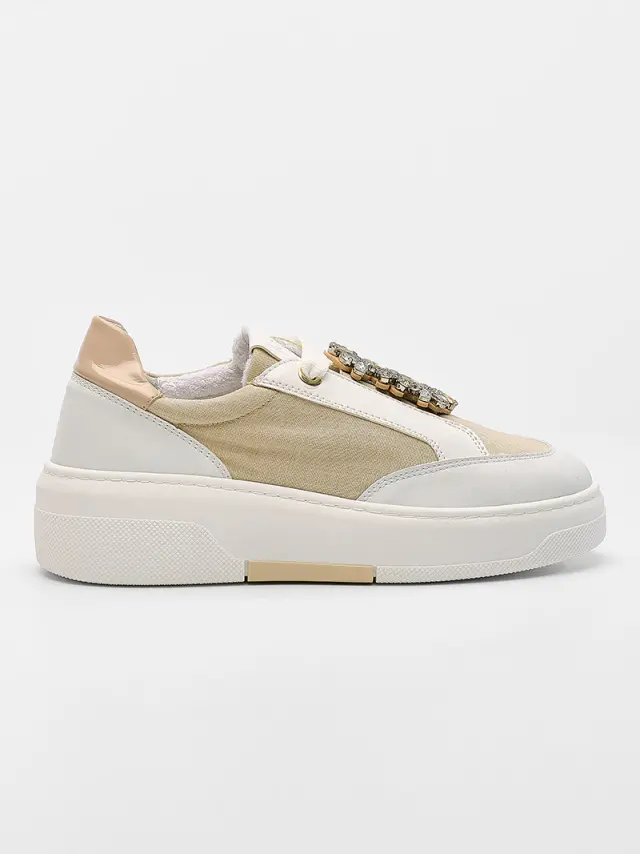 Comart Sneakers Γυναικείο HT Μπεζ ART/5582 BIANCO 3