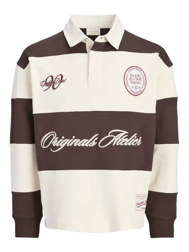 JORSALAMANCO RUGBY SWEAT POLO - Java - L