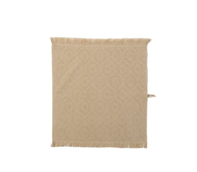 ΠΟΤΗΡΟΠΑΝΟ MAROCCO 50Χ50 NEF-NEF HOMEWARE, 100% ΒΑΜΒΑΚΙ - SAND (038650)