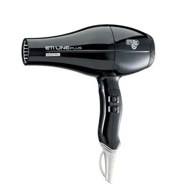 Eti Line Digital Plus Black Επαγγελματικό Πιστολάκι Μαλλιών 2500W