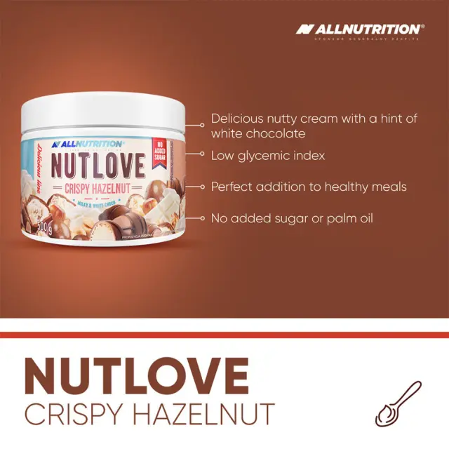ALLNUTRITION NUTLOVE Crispy Hazelnut 3