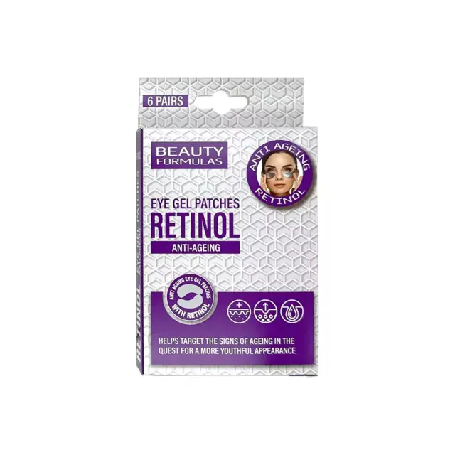 Beauty Formulas Retinol Eye Gel Patches (6 pairs)