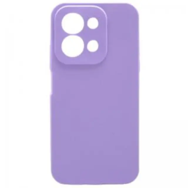 Θήκη Liquid Silicon inos Xiaomi Poco C85/ Redmi 15C 4G/ Redmi 15C 5G Velvet Βιολετί N70015 2