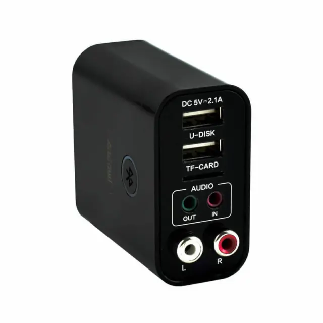 Andowl Ασύρματος Αναμεταδότης Ήχου Μπριζάκι Bluetooth K16 - Wireless Audio Adapter 075603 3