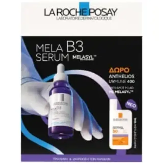 La Roche-Posay Πακέτο Promo Mela B3 Serum Εντατικής Δράσης Κατά Των Κηλίδων 30ml & Δώρο Anthelios UVMUNE 400 Anti-Dark Spot Fluid spf50+ 15ml