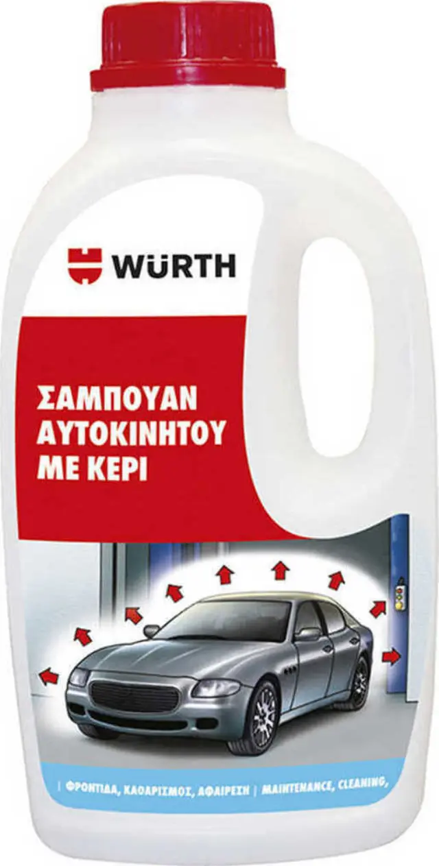 Wurth Σαμπουάν Αυτοκινήτου με Κερί (1893010275) 750ml 0893028004