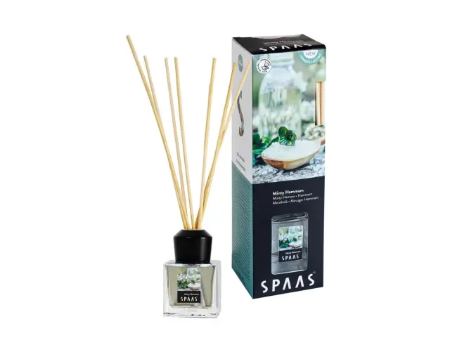 Αρωματικό Xώρου με Sticks Spaas με άρωμα Minty Hammam και χωρητικότητα 50ml 2
