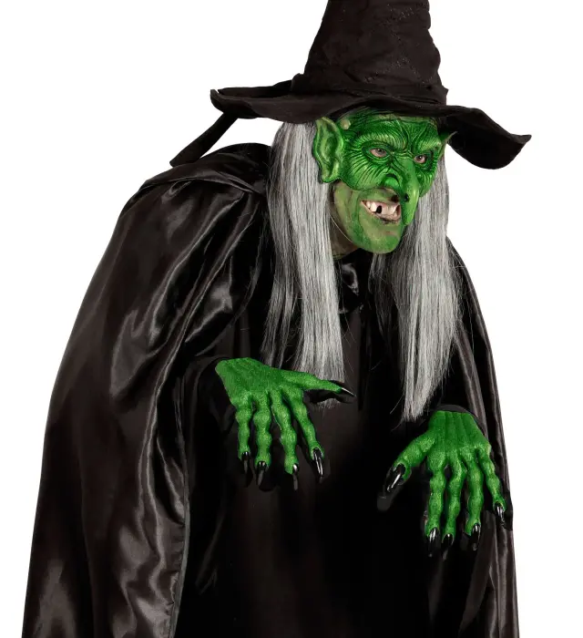 Αποκριάτικο Αξεσουάρ Γάντια Green Devil 3D (Widmann) (W-8405W) 3