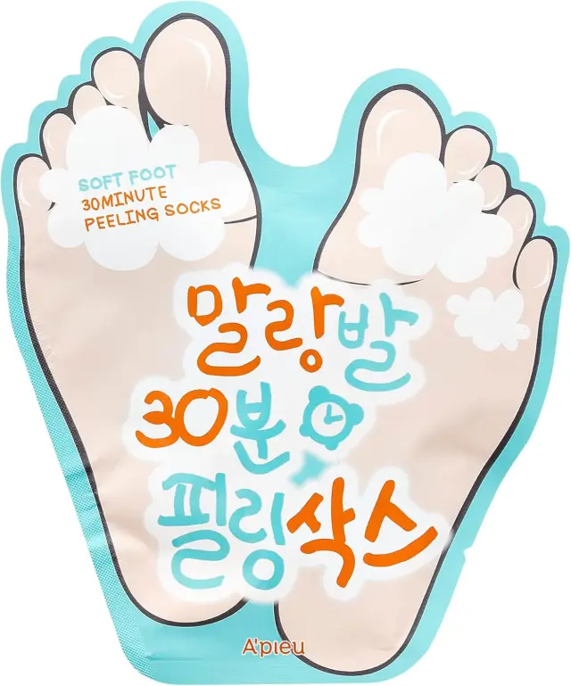 A pieu Soft Foot Peeling Socks Απολεπιστική Μάσκα Ποδιών 40ml