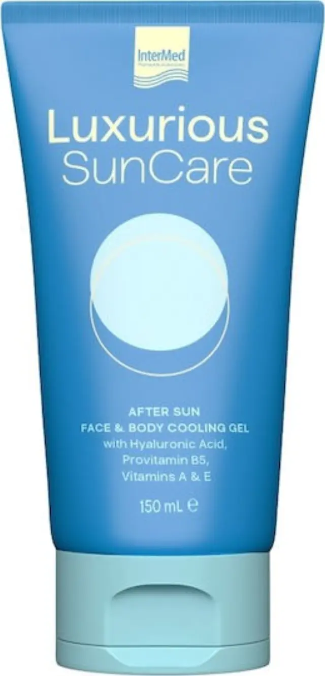 Intermed Luxurious Sun Care After Sun Cooling Gel Face & Body Καταπραϋντικό Τζελ για μετά τον Ήλιο, 150ml