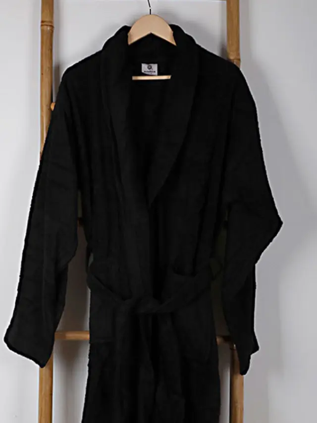 Μπουρνούζι Sato Black Large Sunshine