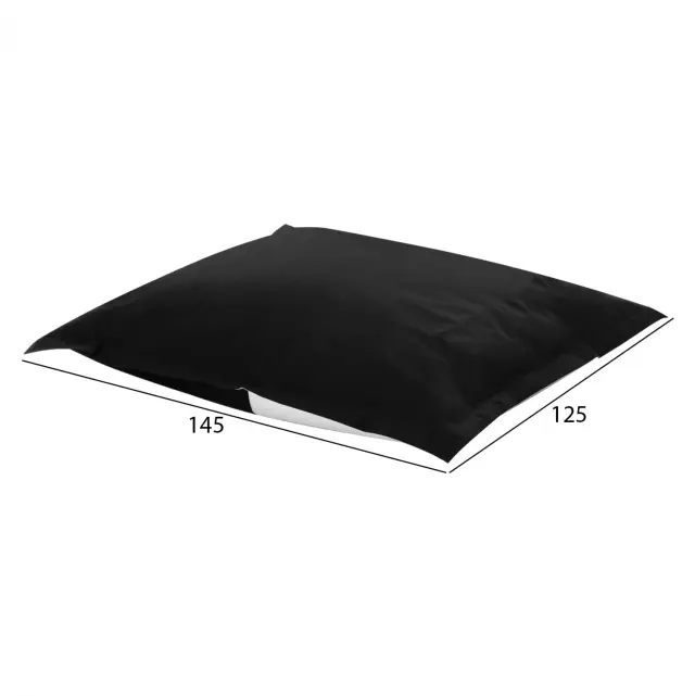 ΠΟΥΦ BLOOM ΜΑΞΙΛΑΡΑ ΘΑΛΑΣΣΗΣ FB95113.14 ΜΑΥΡΟ ΜΕ UV PROTECTION 125x145 εκ. 2