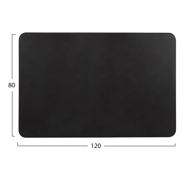 ΕΠΙΦΑΝΕΙΑ ΤΡΑΠΕΖΙΟΥ SINTERED STONE FB96656.01 ΜΑΥΡΗ ΜΕ ΠΛΑΙΣΙΟ ALU ΜΑΥΡΟ 120x80εκ. 2