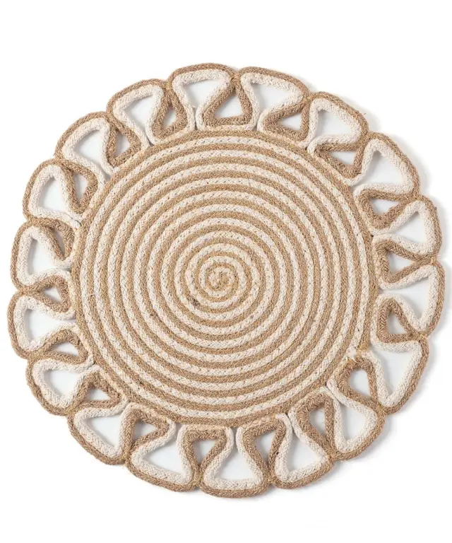 Σουπλά γιούτα 1911 (38cm) beige - -
