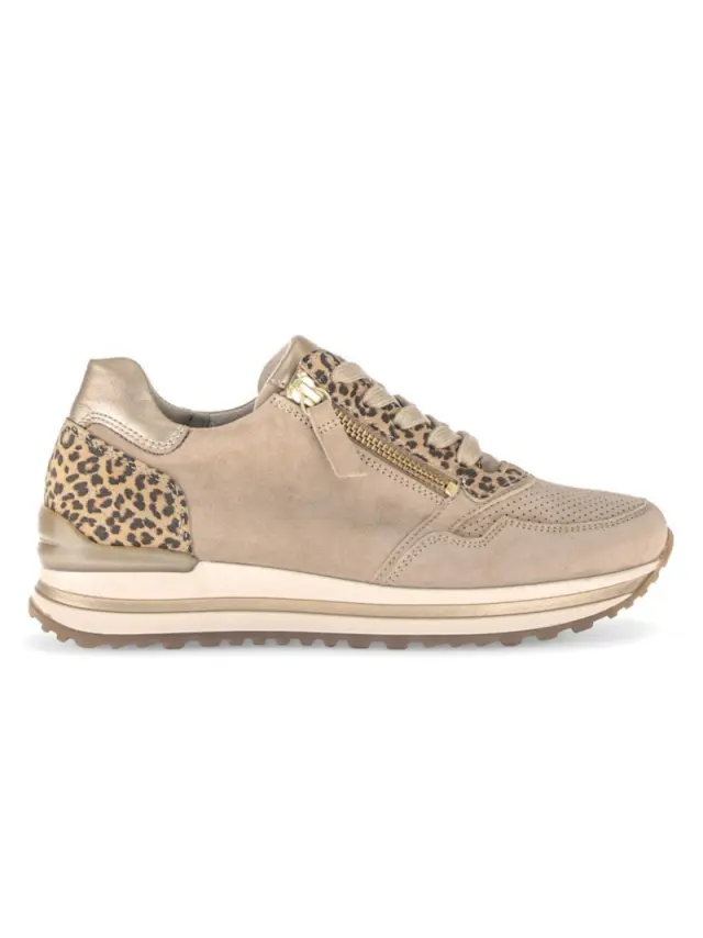 Gabor Sneakers Γυναικείο δέρμα Nubuck Μπεζ GAB/66528 34-CARAMEL 3