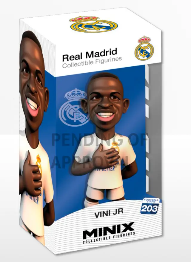 Φιγούρα Minix Real Madrid Vinicius Φιγούρα ύψους 12εκ. 2