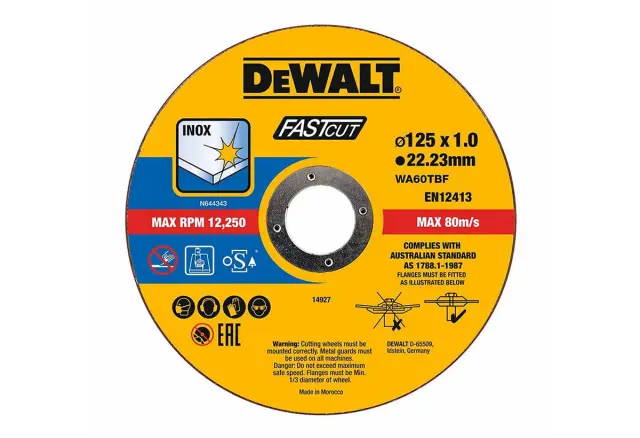 Dewalt DT20540-QZ Δίσκοι Κοπής Μετάλλου 125mm 100τμχ 2