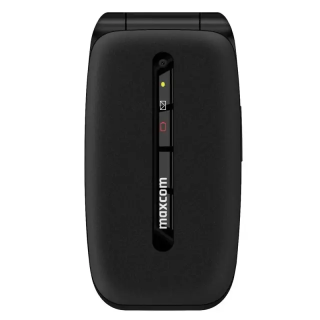 Maxcom Comfort MM828 2.4" 4G με Κάμερα, Ραδιόφωνο και Πλήκτρο Έκτακτης Ανάγκης 1200 mAh Μαύρο 2