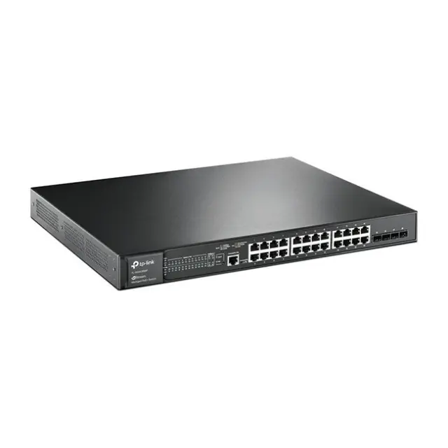 TP-Link JetStream 28-Port Gigabit L2 Managed Switch with 24-Port PoE+ (SG3428MP) (TPTL-SG3428MP) 2