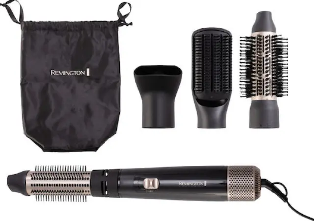 Remington Blow Dry + Style AS7500 Ionic Multistyler 1000W με 4 Εξαρτήματα, Κεραμική Επίστρωση + Ιονισμό – Μαύρο