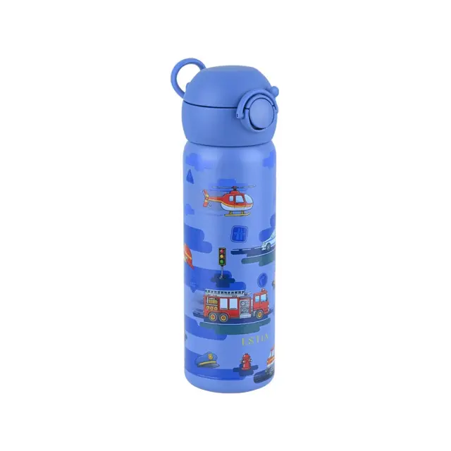 Estia® Wonder Bottle Save the Aegean Παιδικό Παγούρι Θερμός Ανοξείδωτο City Heroes 500ml (01-43650). 2