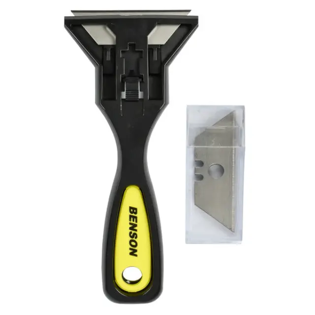 Glass scraper + 10 spare blades