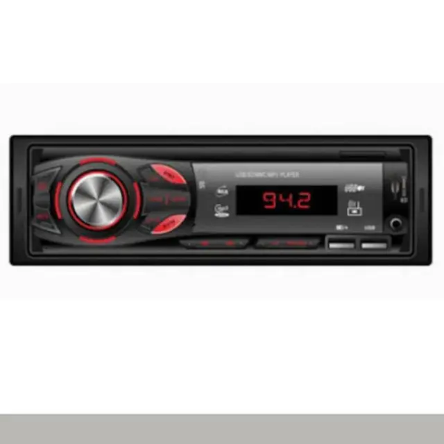 Pervoi CTC-3023 Ηχοσύστημα Αυτοκινήτου 1DIN με Bluetooth, USB, AUX, FM Radio + Τηλεχειριστήριο 12V Μαύρο
