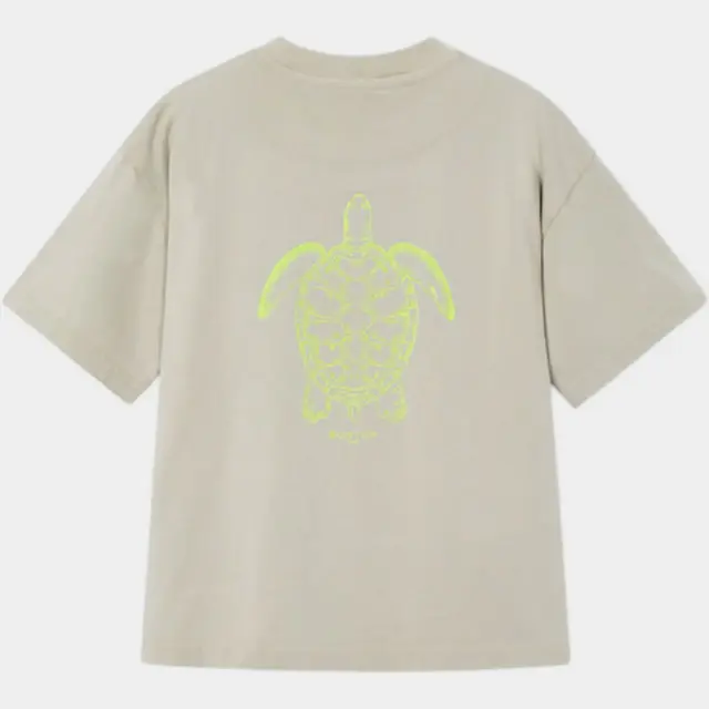 Mayoral Μπλούζα Κοντομάνικη Φωσφοριζέ Λαδί Ανοιχτό για Αγόρι 2