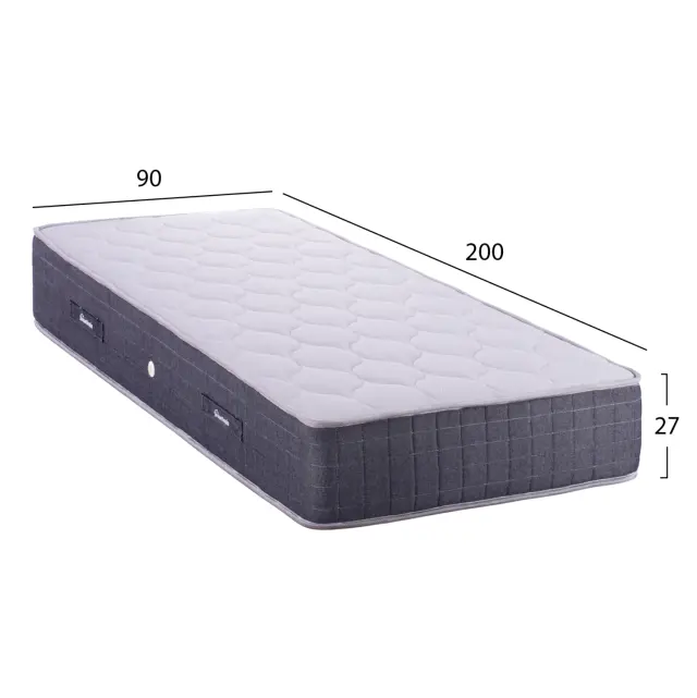 ΣΤΡΩΜΑ DREAMTOPIA CLOUD9 FB9656.90-200 BONNELL SPRING 90x200x27Υ εκ. 2
