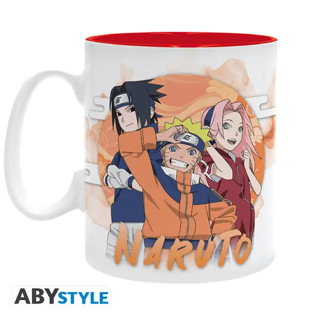 NARUTO SHIPPUDEN - Mug - 460 ml - Past and present 2
