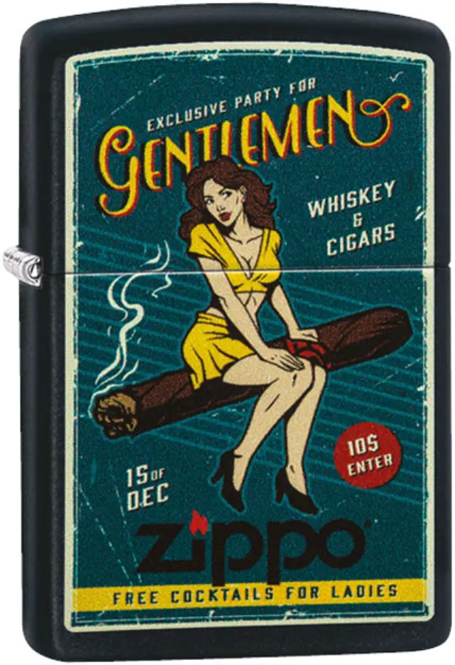 ZIPPO Αναπτήρας - Cigar Girl