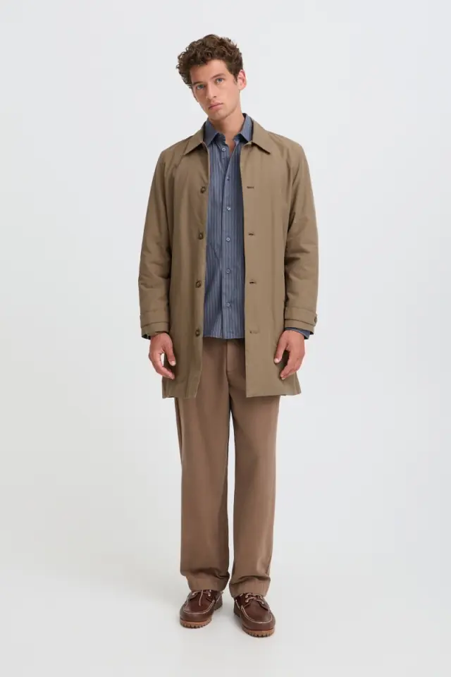 Casual Friday Ανδρικό ADAMAR Ημίπαλτο – Chocolate Chip - XXL 3