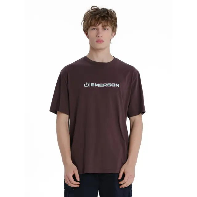 Emerson Men's s/s T-Shirt (261.EM33.03-VINTAGE WINE) - Μπορντό