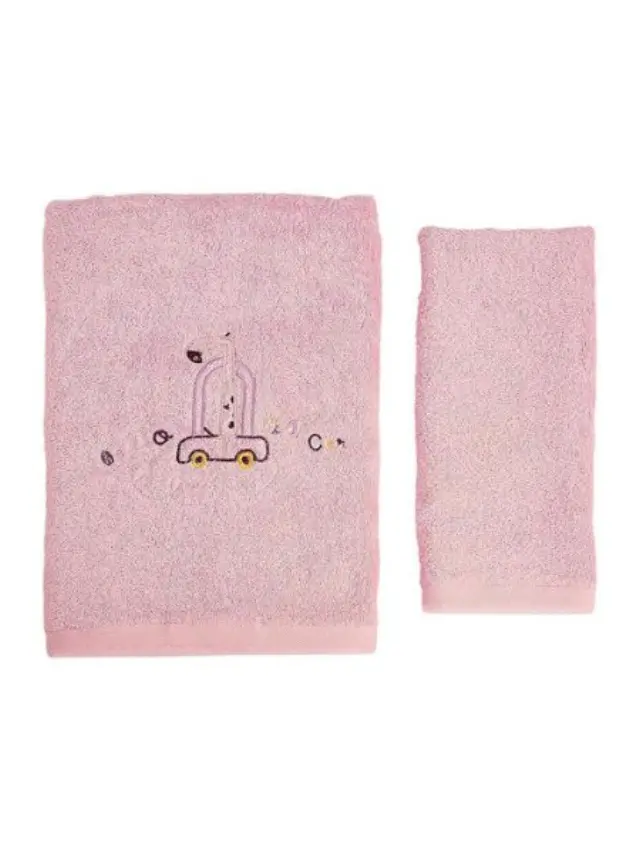 Ο Κόσμος Του Μωρού Σετ Πετσέτες 2Τ. Giraffe Pink 50261