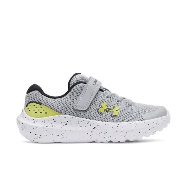 Under Armour Kids Surge 4 (PS) Γκρι - Κίτρινο 3027104-013 (Under Armour)