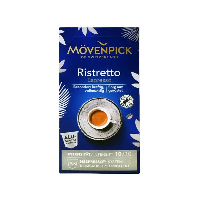 Movenpick Ristretto Κάψουλες Nespresso 10τμχ
