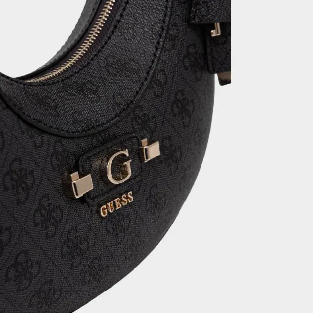 Guess - Γυναικεία Τσάντα Lindsey Hobo HWSG9749010-CLO Ανθρακί 3